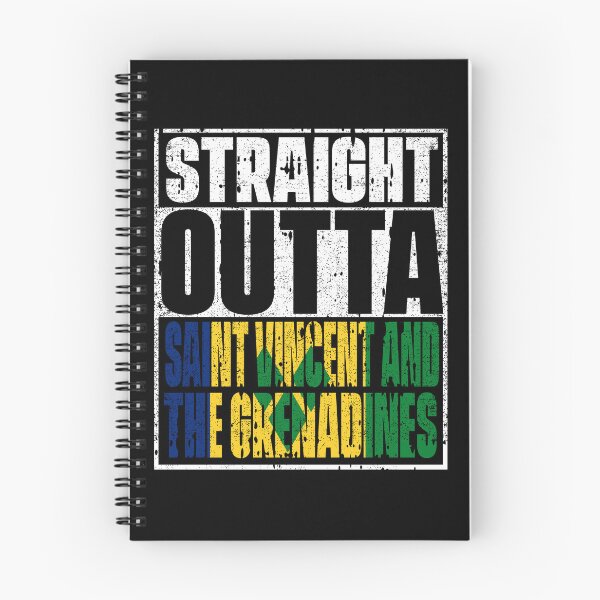 Item preview, Straight Outta Saint vincent and the grenadines Flag designed and sold by CosmoKitsch.