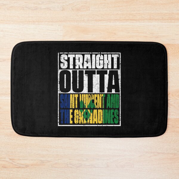 Item preview, Straight Outta Saint vincent and the grenadines Flag designed and sold by CosmoKitsch.