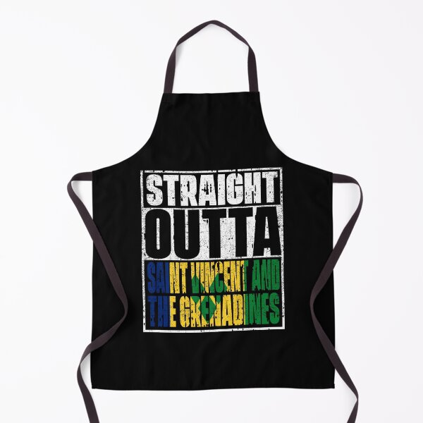 Item preview, Straight Outta Saint vincent and the grenadines Flag designed and sold by CosmoKitsch.