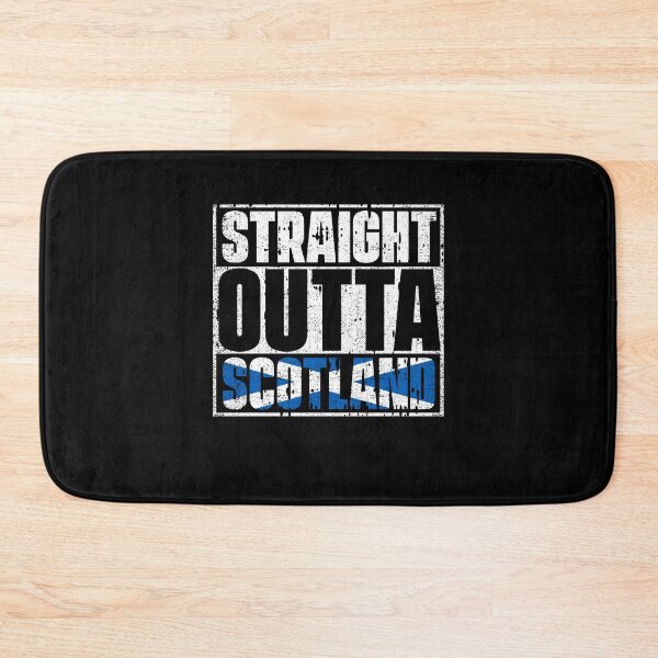 Item preview, Straight Outta Scotland Flag designed and sold by CosmoKitsch.