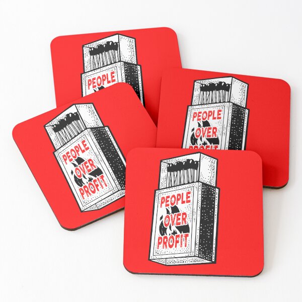 Item preview, people over profit (eat the rich) designed and sold by remerasnerdas.