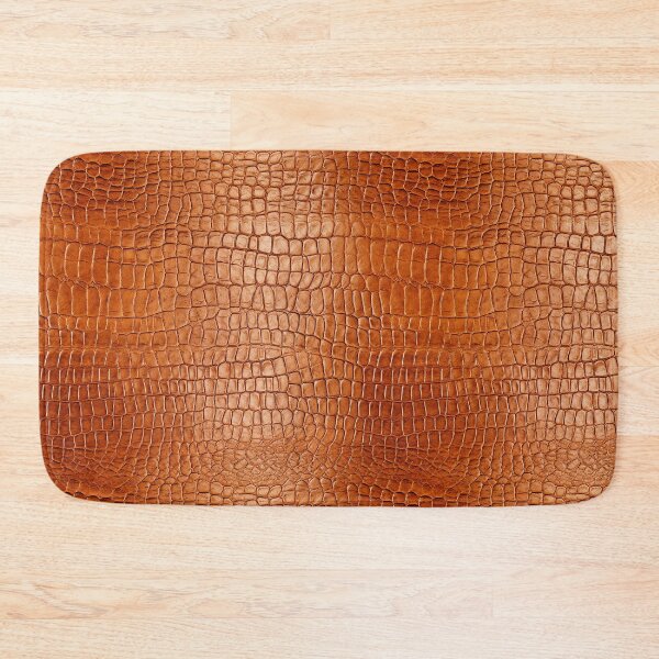 Item preview, Dark Bold Croc Scale Tan Leather Photo Texture designed and sold by DigitaICraft.