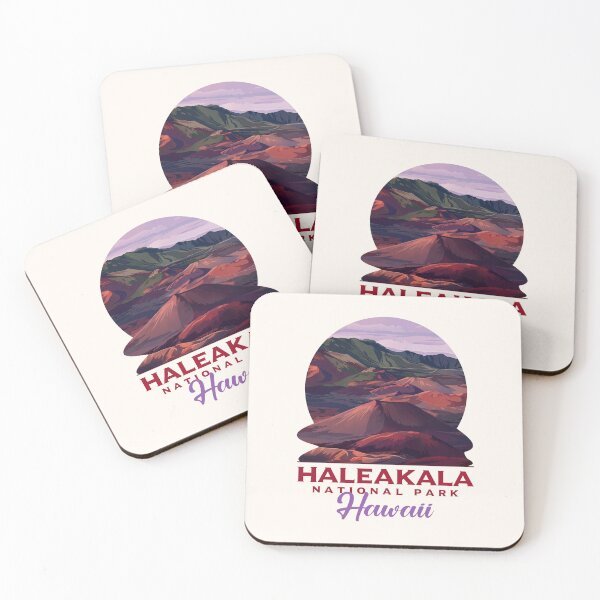 Item preview, Haleakala National Park Hawaii Maui Volcano Vintage Art designed and sold by LinaValearte.
