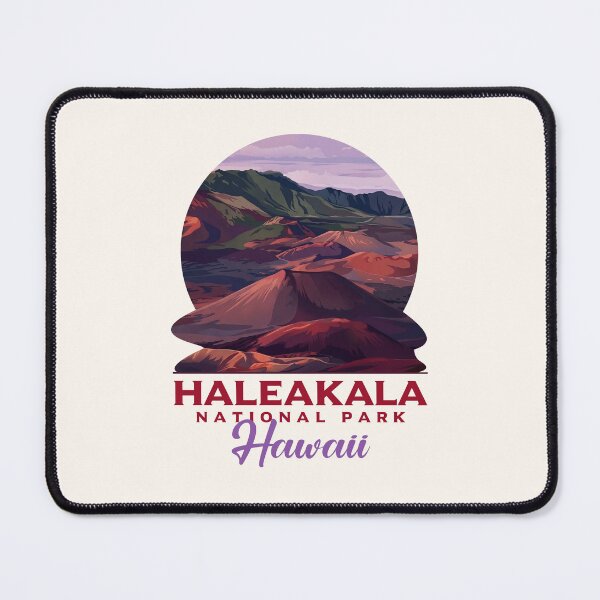 Item preview, Haleakala National Park Hawaii Maui Volcano Vintage Art designed and sold by LinaValearte.
