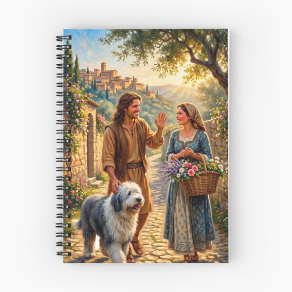 Item preview, The couple greeted each other. designed and sold by PP&RAINBOW SHOP.