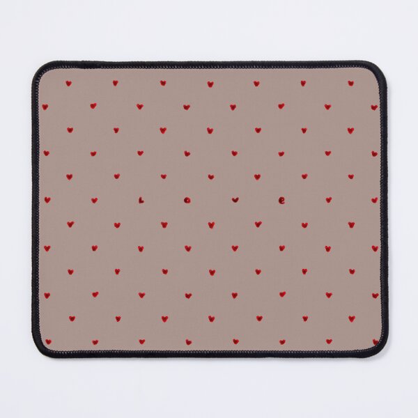 Item preview, Minimal Love Hearts Pattern Cute Romantic Aesthetic Design (Pink background) designed and sold by GDNA.