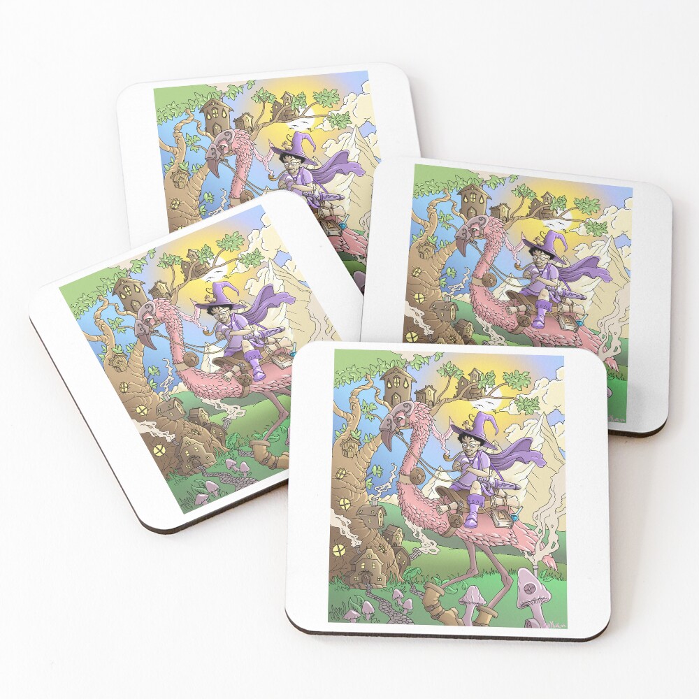 Item preview, Coasters (Set of 4) designed and sold by Drawbright.