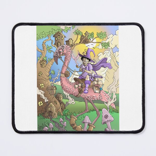 Item preview, The Flamingo Rider designed and sold by Drawbright.