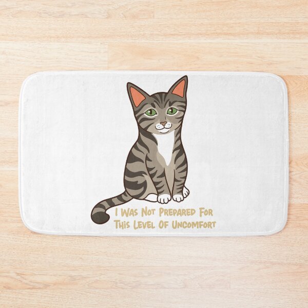 Item preview, Nivel de incomodidad - Gato atigrado torpe designed and sold by Sandramanhaten.