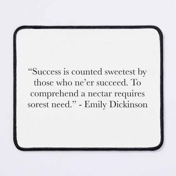 Item preview, Success Is Counted Sweetest – Emily Dickinson Poetry Quote designed and sold by The Prose Atelier.