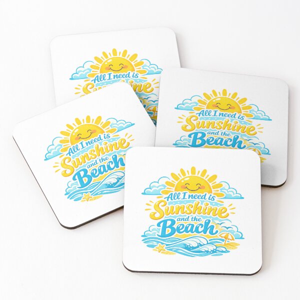 Item preview, All I Need Is Sunshine And The Beach designed and sold by LuveraxArt.