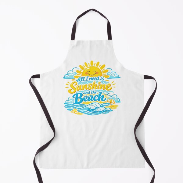 Item preview, All I Need Is Sunshine And The Beach designed and sold by LuveraxArt.