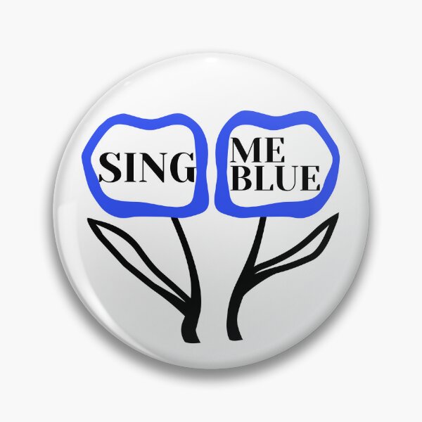 Item preview, Sing Me Blue Duo Musical Flower Art designed and sold by LekkieStudioArt.