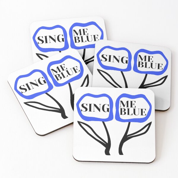Item preview, Sing Me Blue Duo Musical Flower Art designed and sold by LekkieStudioArt.