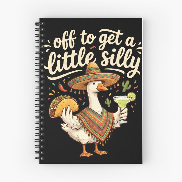 Item preview, Off To Get A Little Silly Cinco De Mayo Mexican Fiesta Goose designed and sold by VGAfanatic.