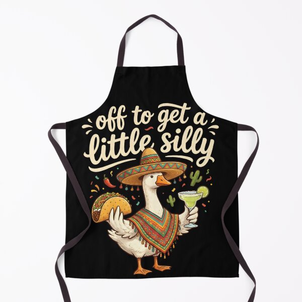 Item preview, Off To Get A Little Silly Cinco De Mayo Mexican Fiesta Goose designed and sold by VGAfanatic.