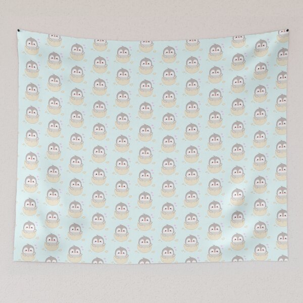 Item preview, Cute Baby Penguin Hatching from Egg- Soft Sweet Collection designed and sold by Mirevi1.