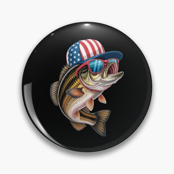 Item preview, Patriotic Bass with Sunglasses designed and sold by jkrphoto.