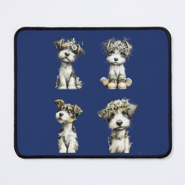 Item preview, Puppies with daisy  designed and sold by Palmtree94.