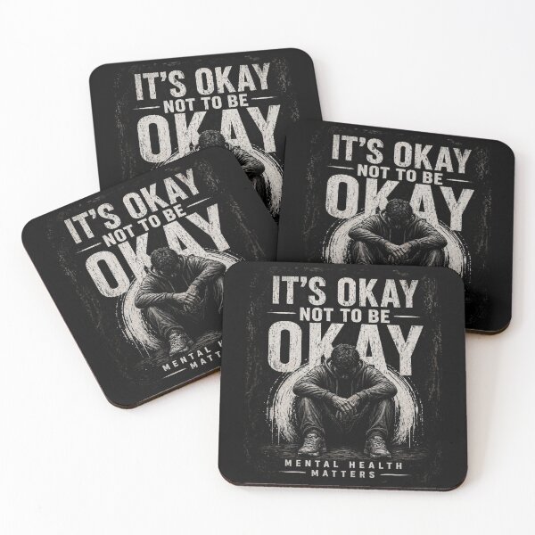 Item preview, It’s Okay Not To Be Okay designed and sold by Midnight Mood.