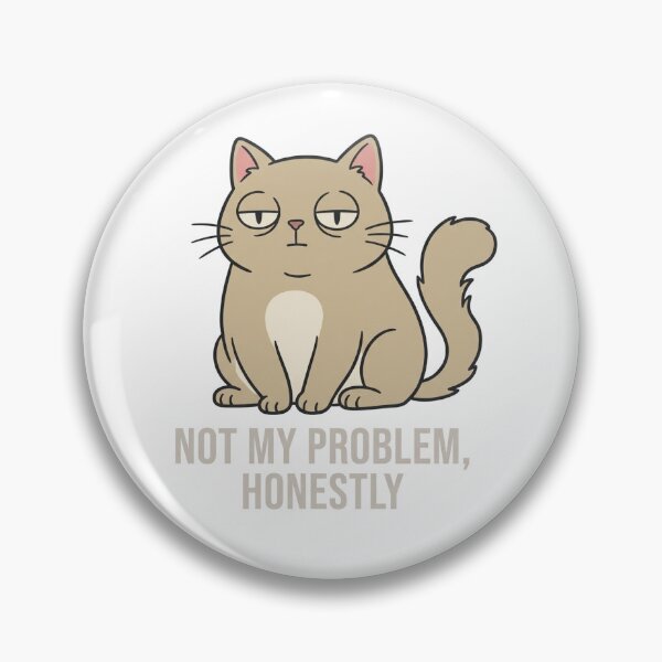 Item preview, Indifferent cat sticker designed and sold by azv-stickers.