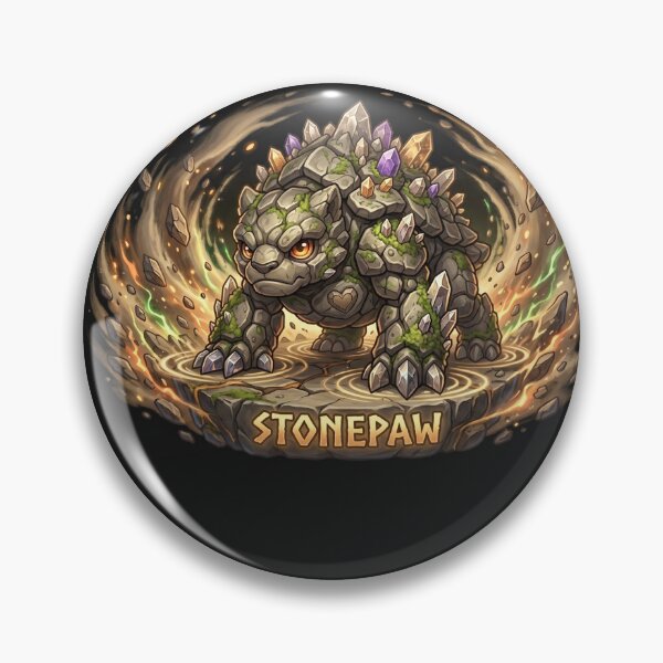 Item preview, Aethermon Original Anime Creature – Stonepaw designed and sold by Aethermon.