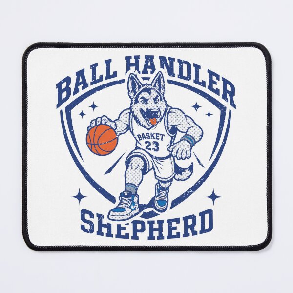 Item preview, Ball Handler Shepherd Dog Basketball designed and sold by CamaleonDesigns.