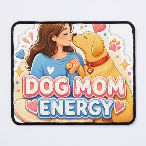 Item preview, Dog Mom Energy Cute Aesthetic Dog Lover designed and sold by DrakeDogShop.