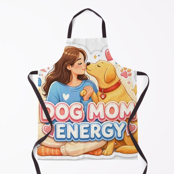 Item preview, Dog Mom Energy Cute Aesthetic Dog Lover designed and sold by DrakeDogShop.