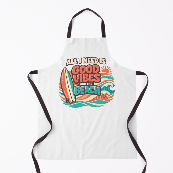 Item preview, All I Need Is Good Vibes And The Beach designed and sold by LuveraxArt.