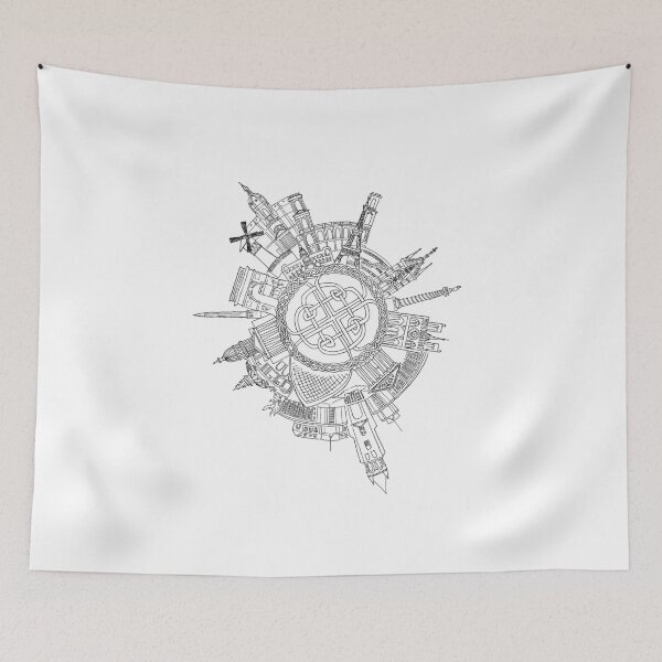 Item preview, Paris with a Celtic pattern designed and sold by artisterik.