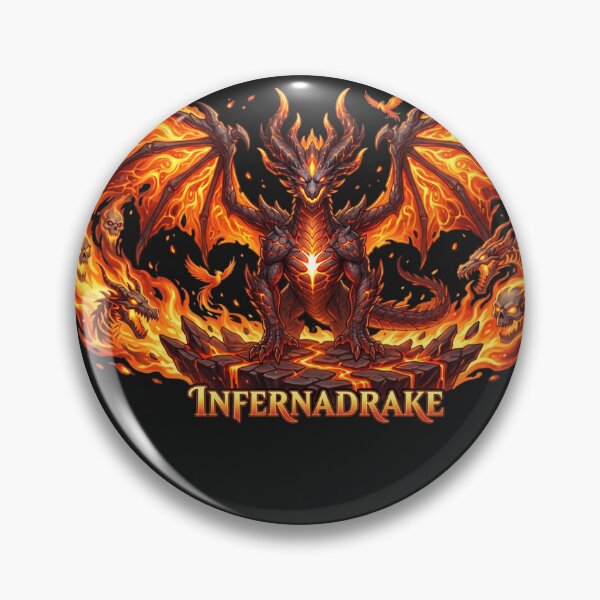 Item preview, Aethermon Original Anime Creature – Infernadrake designed and sold by Aethermon.