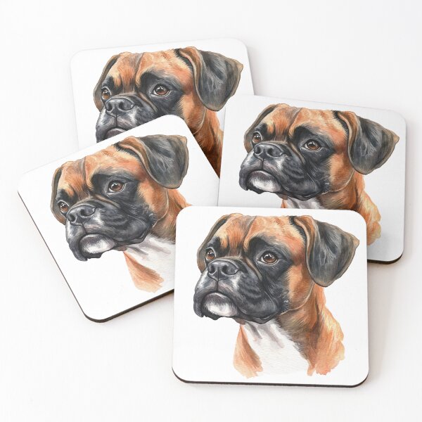 Item preview, Cute Boxer puppy dog designed and sold by MendaciousMina.