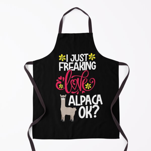 Item preview, I Just Freaking Love Alpaca Ok designed and sold by CosmoKitsch.