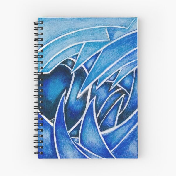 Item preview, Blue Abstract Waves and Edges designed and sold by MeltWorks.