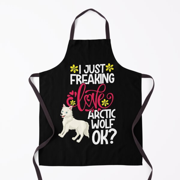 Item preview, I Just Freaking Love Arctic Wolf Ok designed and sold by CosmoKitsch.