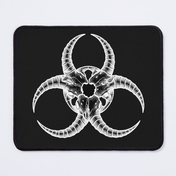 Item preview, Biohazard Ram Skull - Dark Aesthetic designed and sold by Dans3Macabr3.
