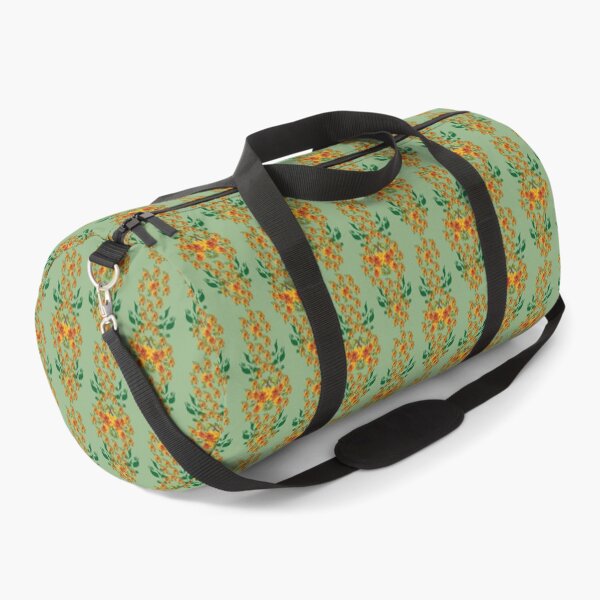 Item preview, Floral Teardrop on Moss Green designed and sold by TerryFarrow4.