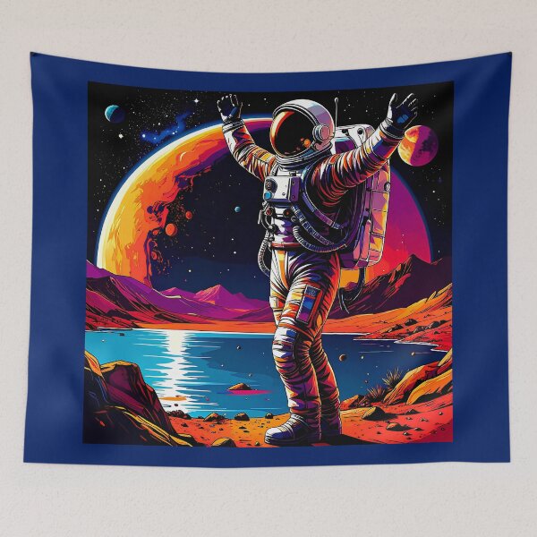 Item preview, Astronaut and water in Mars designed and sold by Creative Visualize.