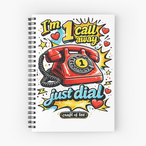 Item preview, one call away designed and sold by craftoftee.