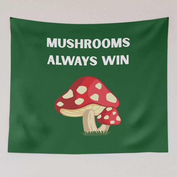 Item preview, Mushrooms Always Win Mushroom Hunter Shirt For Outdoor And Nature Fans  designed and sold by MalwasBasket.