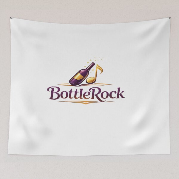 Item preview, BottleRock Napa Valley Wine Music T-Shirt designed and sold by Combat Skies.