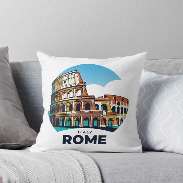 Item preview, Rome Colosseum Bold Retro Graphic Travel Art designed and sold by Inkworksbyshery.