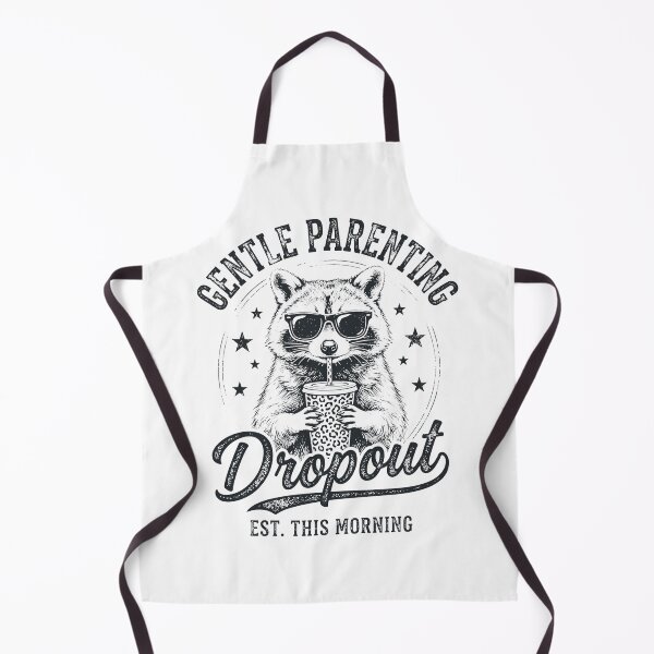 Item preview, Gentle Parenting Dropout Funny Raccoon Mom Design designed and sold by Nordo Studio.