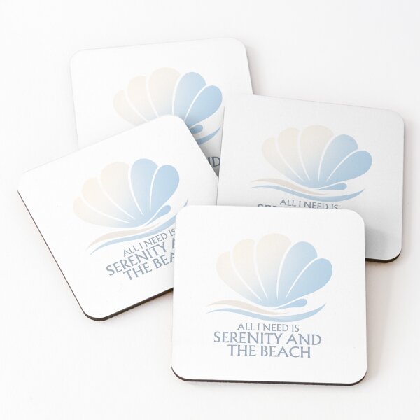 Item preview, All I Need Is Serenity And The Beach designed and sold by LuveraxArt.