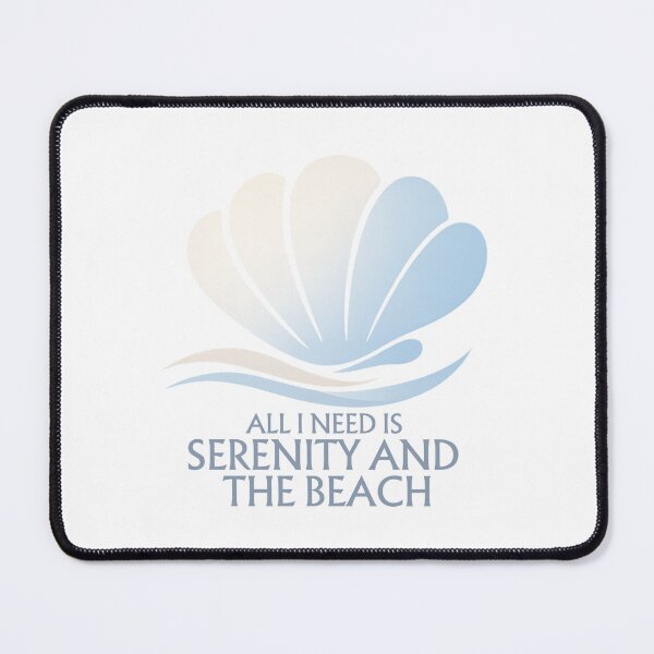 Item preview, All I Need Is Serenity And The Beach designed and sold by LuveraxArt.