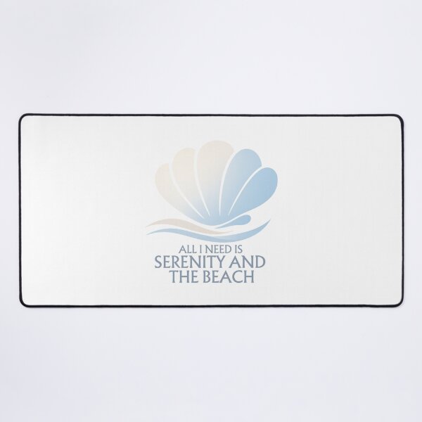Item preview, All I Need Is Serenity And The Beach designed and sold by LuveraxArt.