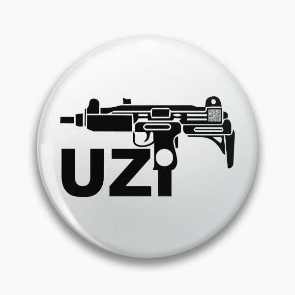 Item preview, UZI; Israel: designed and sold by StickerApe.
