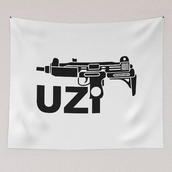 Item preview, UZI; Israel: designed and sold by StickerApe.