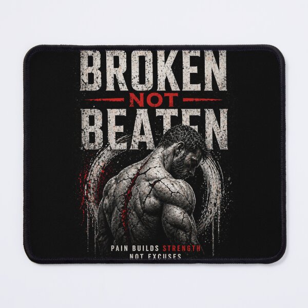 Item preview, Broken Not Beaten designed and sold by Midnight Mood.